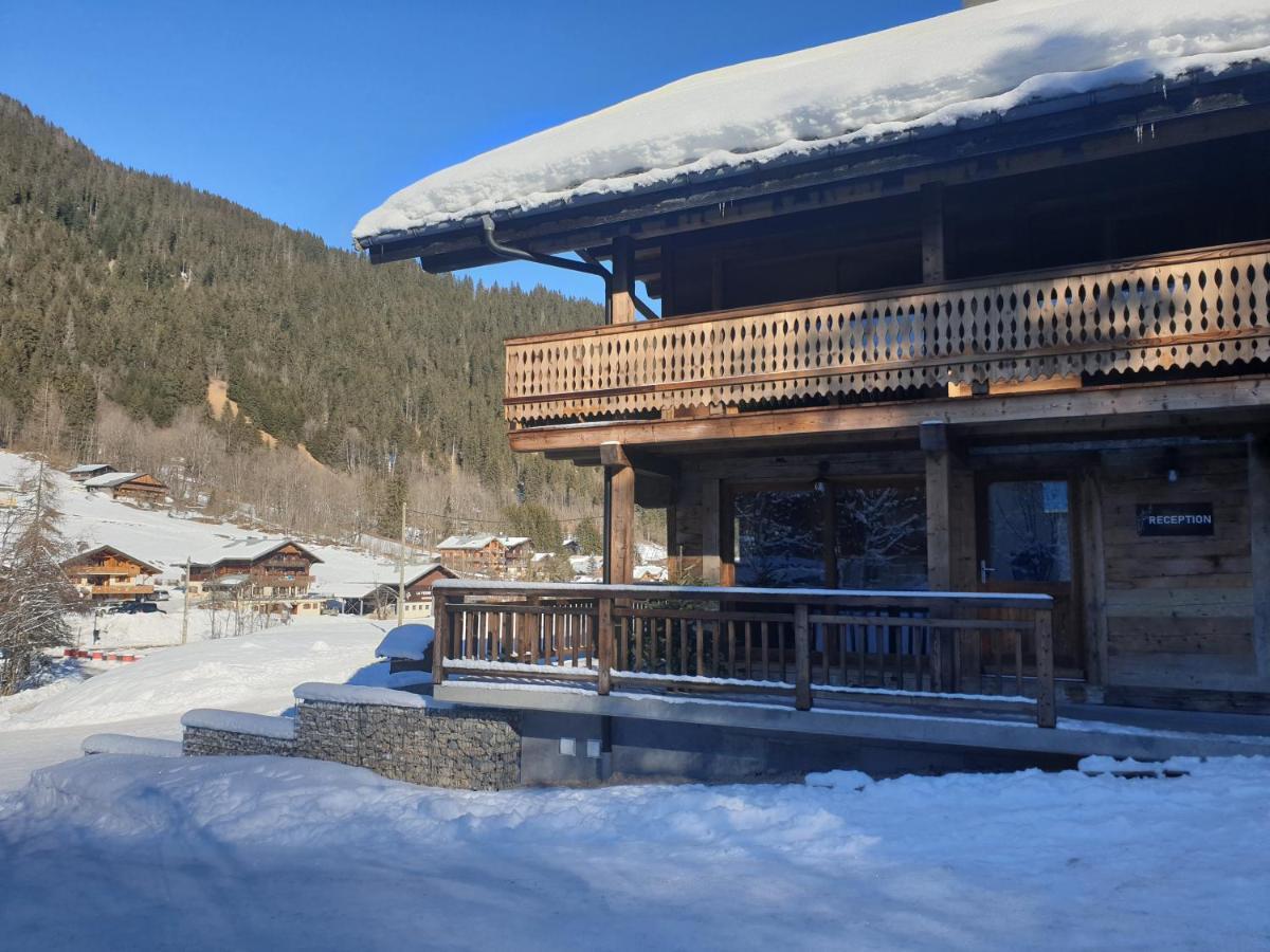 Chalet Les Cerfs Châtel Exterior foto