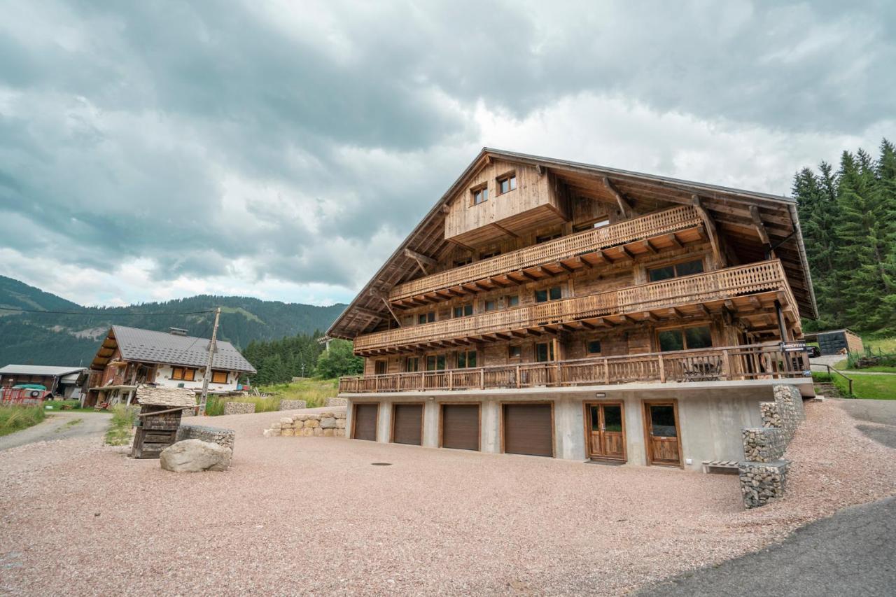 Chalet Les Cerfs Châtel Exterior foto