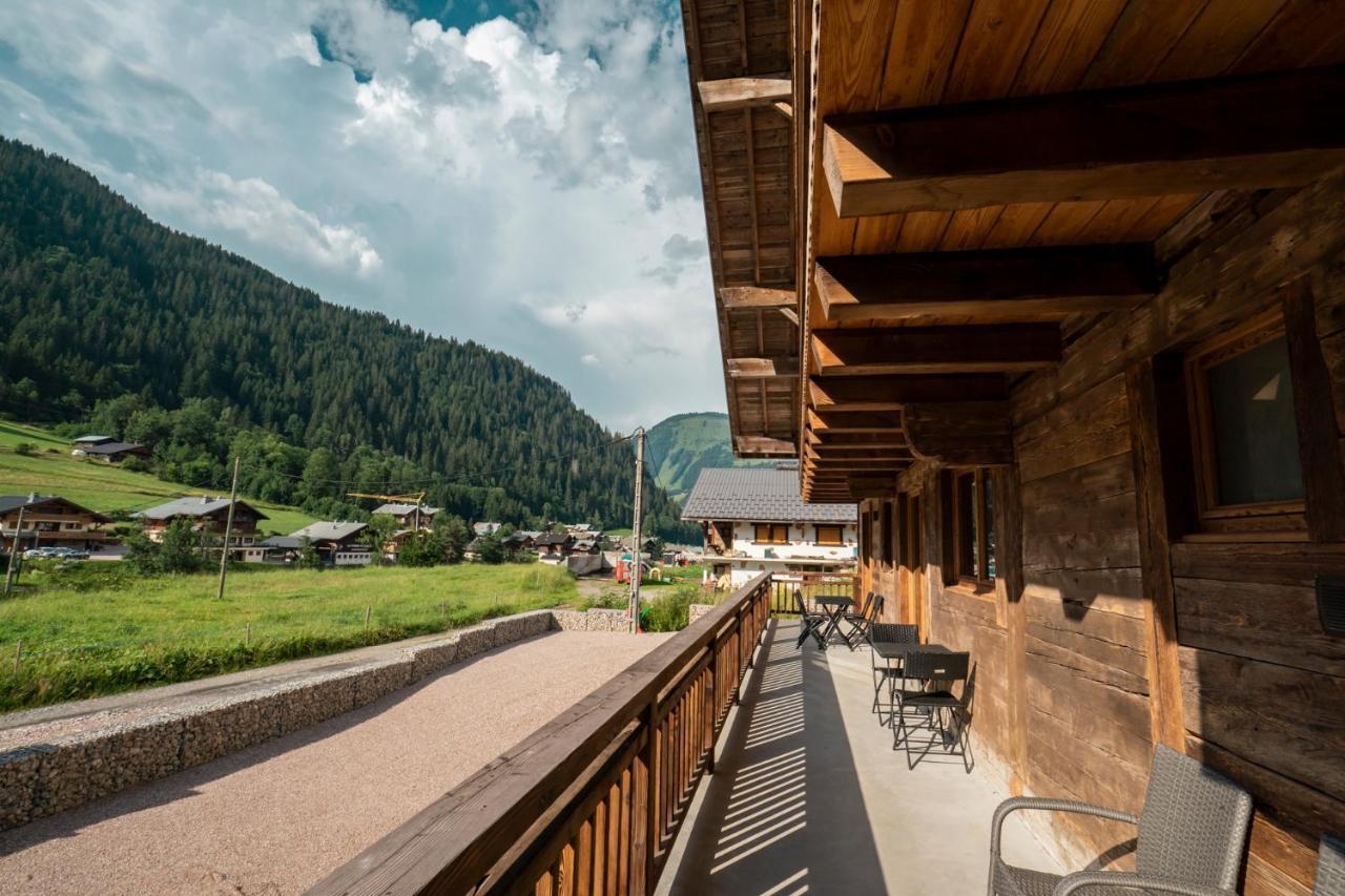 Chalet Les Cerfs Châtel Exterior foto