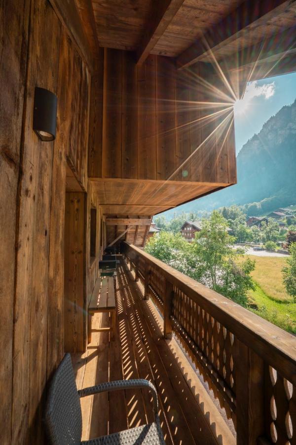 Chalet Les Cerfs Châtel Exterior foto